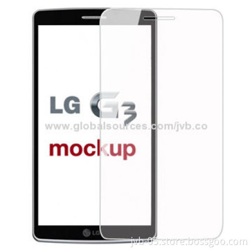 Tempered Glass Screen Protector for LG G3, 0.33mm Thickness